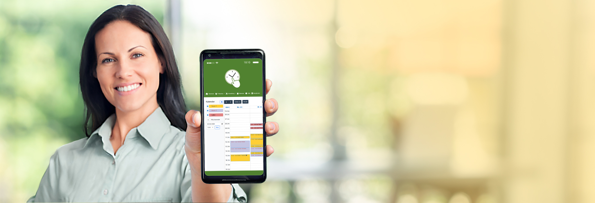 Online Terminbuchung für Ihre Homepage